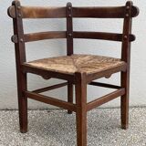 Vintage corner armchair