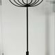 Large brutalist candelabrum in wrought iron