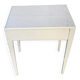 Bureau pupitre table d'appoint en bois peint vintage