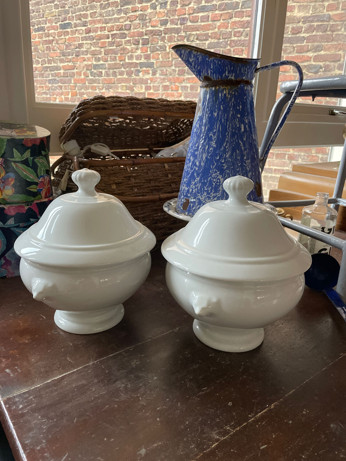 Duo soupières Léone