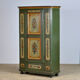 Cabinet allemand antique peint à la main 1876