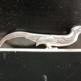 12 Apollo Knife Holders in Silver Metal Animals ART deco