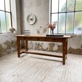 Oak island farmhouse table 2m