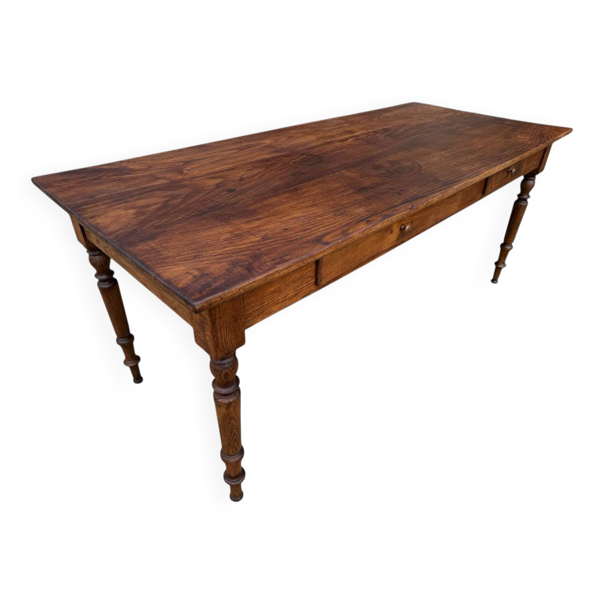 Louis Philippe oak table, 19th century, France