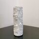 Vintage white biscuit vase Bareuther Germany