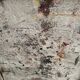 Grande huile sur toile suédoise originale – « Composition » par Valter Gibson
