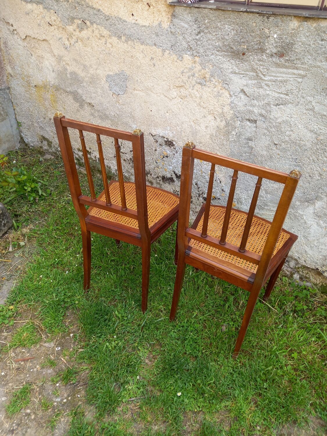 Lots de 2 chaises vintage
