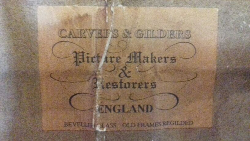 Diptyque couple of old English golfers