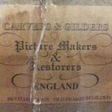 Diptyque couple of old English golfers