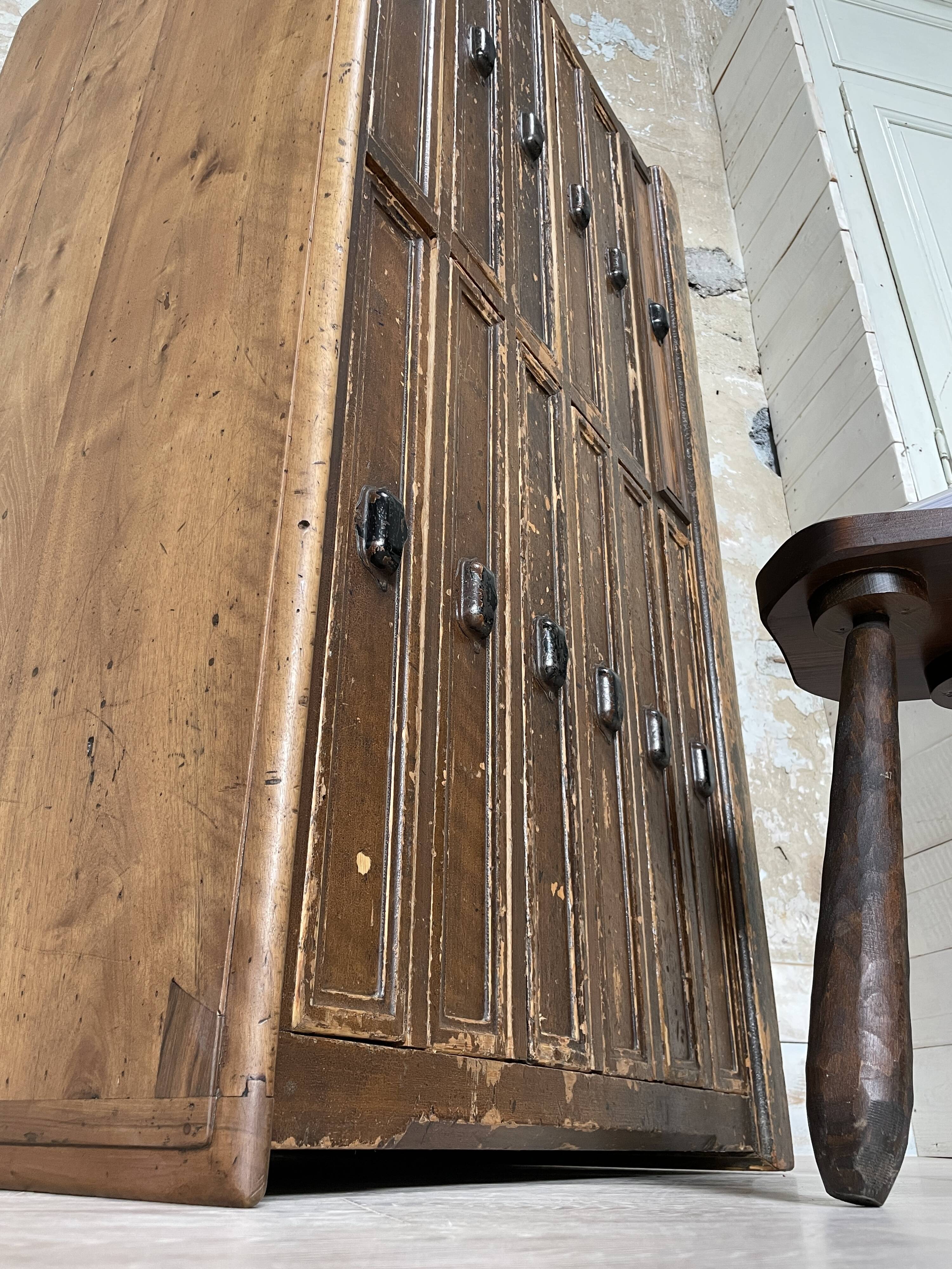 Double-sided trade counter with drawers, circa 1900