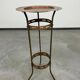 Brass side table from the Vienna Secession by Josef Hoffmann