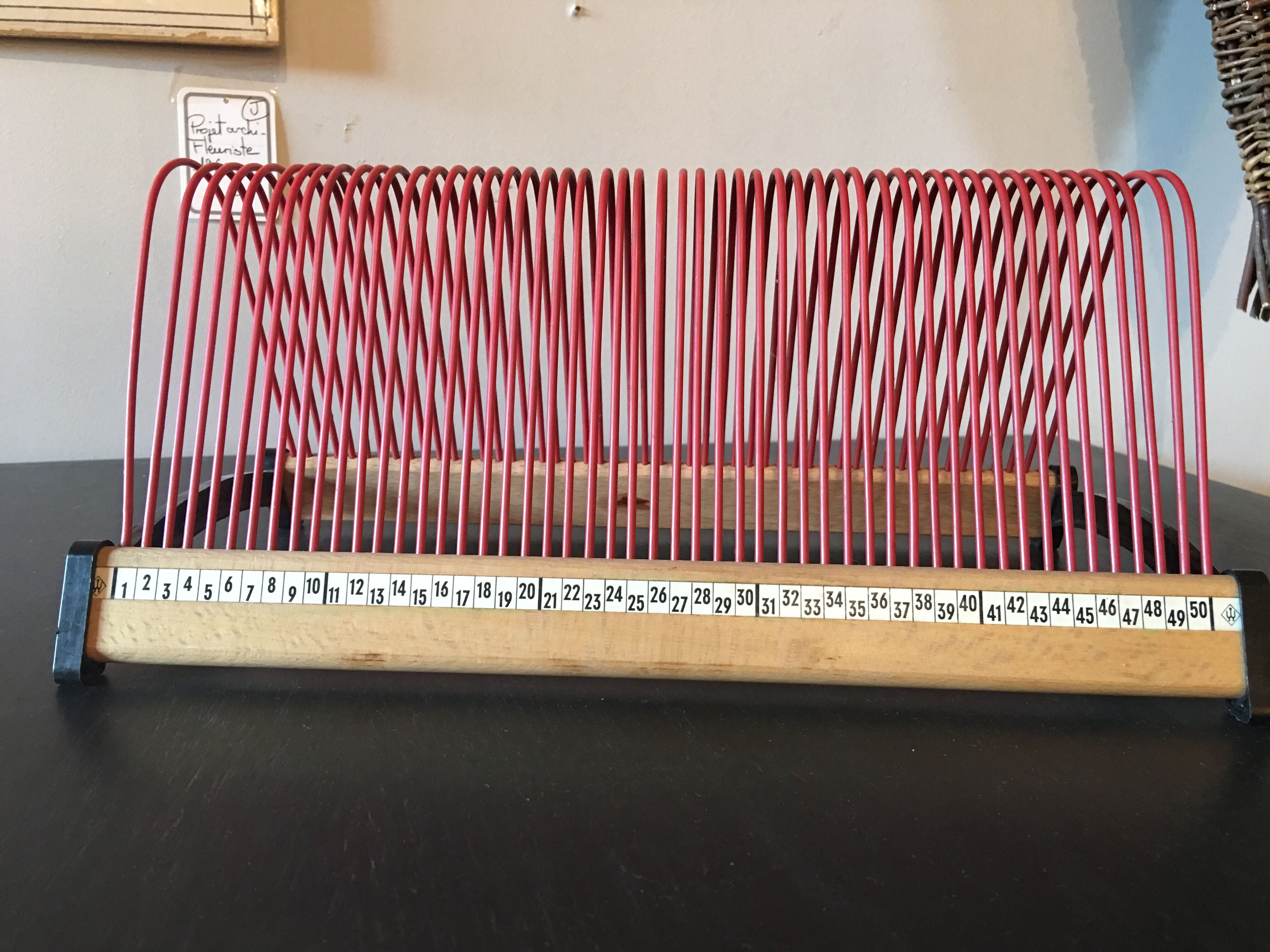 Vinyl holder plattofix 1950/60