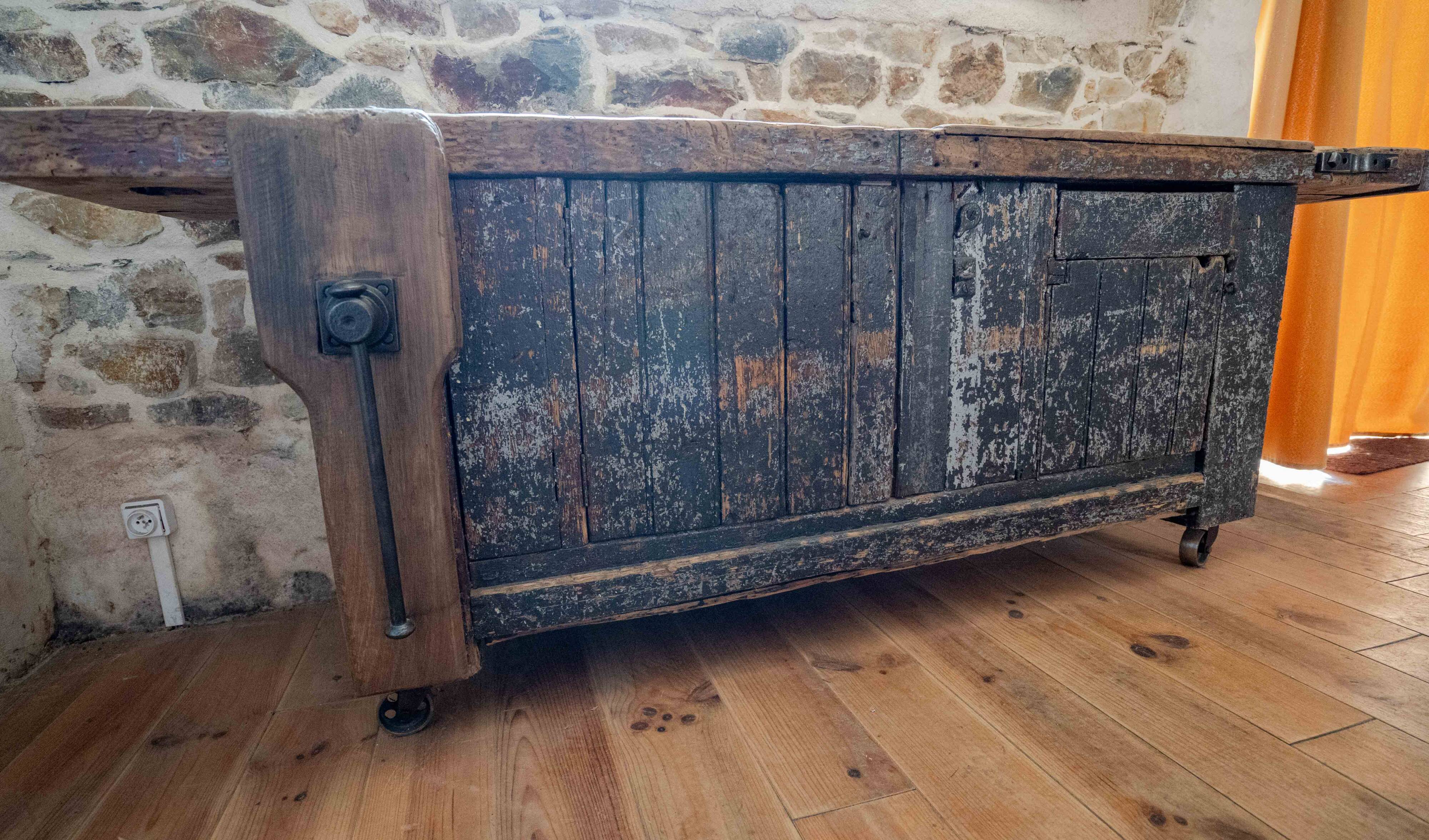 Restored old blacksmith's workshop