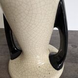Art Deco Vase AMC Wasmuël - Crackled Ceramic