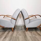 Fauteuils par Jindrich Halabala, 1940s, Set de 2