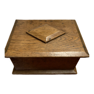 Old wooden box