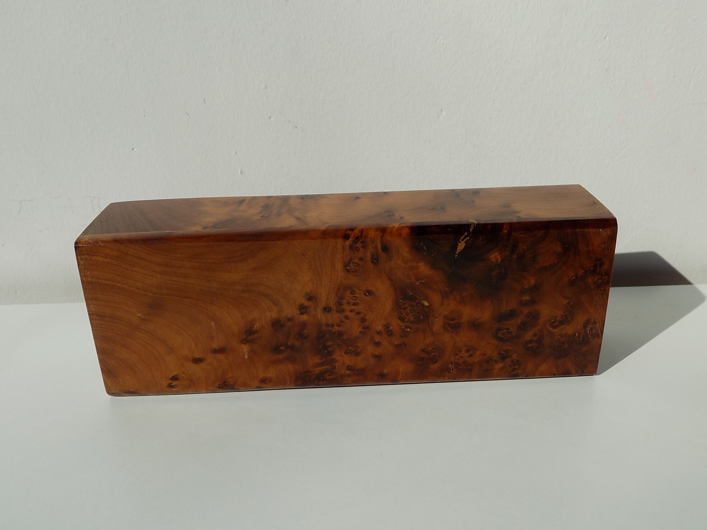 Ebony wooden domino game
