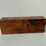 Ebony wooden domino game