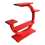 Red Modernist Flower Stand