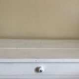 White vintage dining table