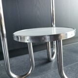 Guerdon Bauhaus chrome metal formica