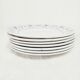 4 flat plates Moulin des loups and Hamage Tournai