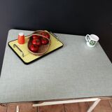 Green water formica table 70s