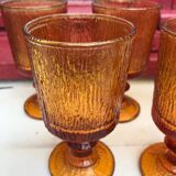 Set of vintage glasses