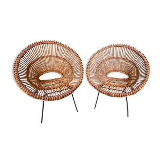 Rattan chairs