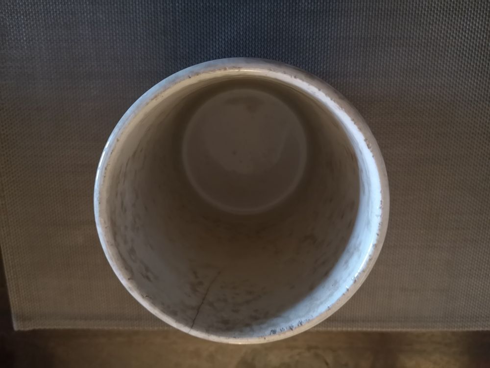 Ceramic pot cover, late XIXth, early XXth century