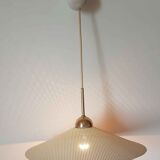 Perforated metal suspension from the 60s to 70s