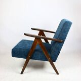 Vintage classic armchair like VAR grey - blue jeans