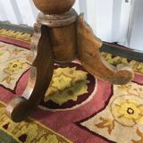 Piano stool in walnut and canning