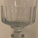Set of 4 glasses and 1 carafe model Mirabeau early twentieth century