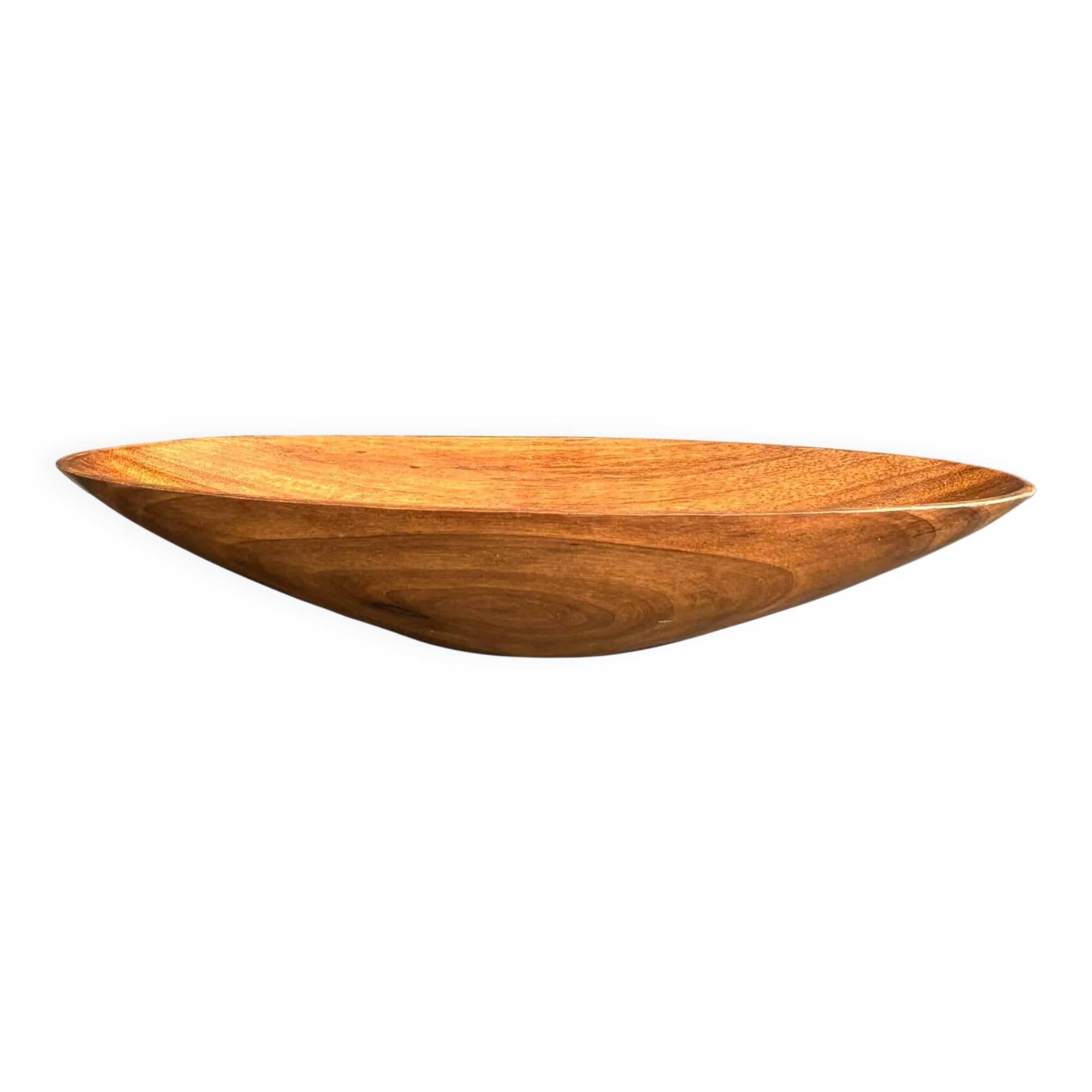 Vintage teak bowl / catchall