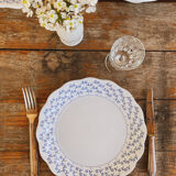 8 assiettes plates