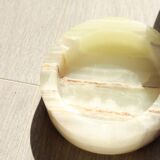 Vintage ashtray & table bookend in onyx - Art Deco period