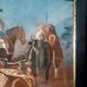 Antique tempera painting on paper, 18th century Italian school