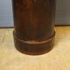 Empire bedside table in mahogany, 19th century.