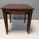 Set of two mid-century side tables in rosewood designed by bent silberg for furniture of denmark.