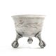 Neoclassical salt cellar, silver-plated brass, Norblin, Poland, 19th century