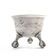 Neoclassical salt cellar, silver-plated brass, Norblin, Poland, 19th century