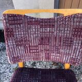 Vintage blond wood chairs from the 60s