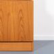 Vintage Danish teak veneer cabinet from the 1970s