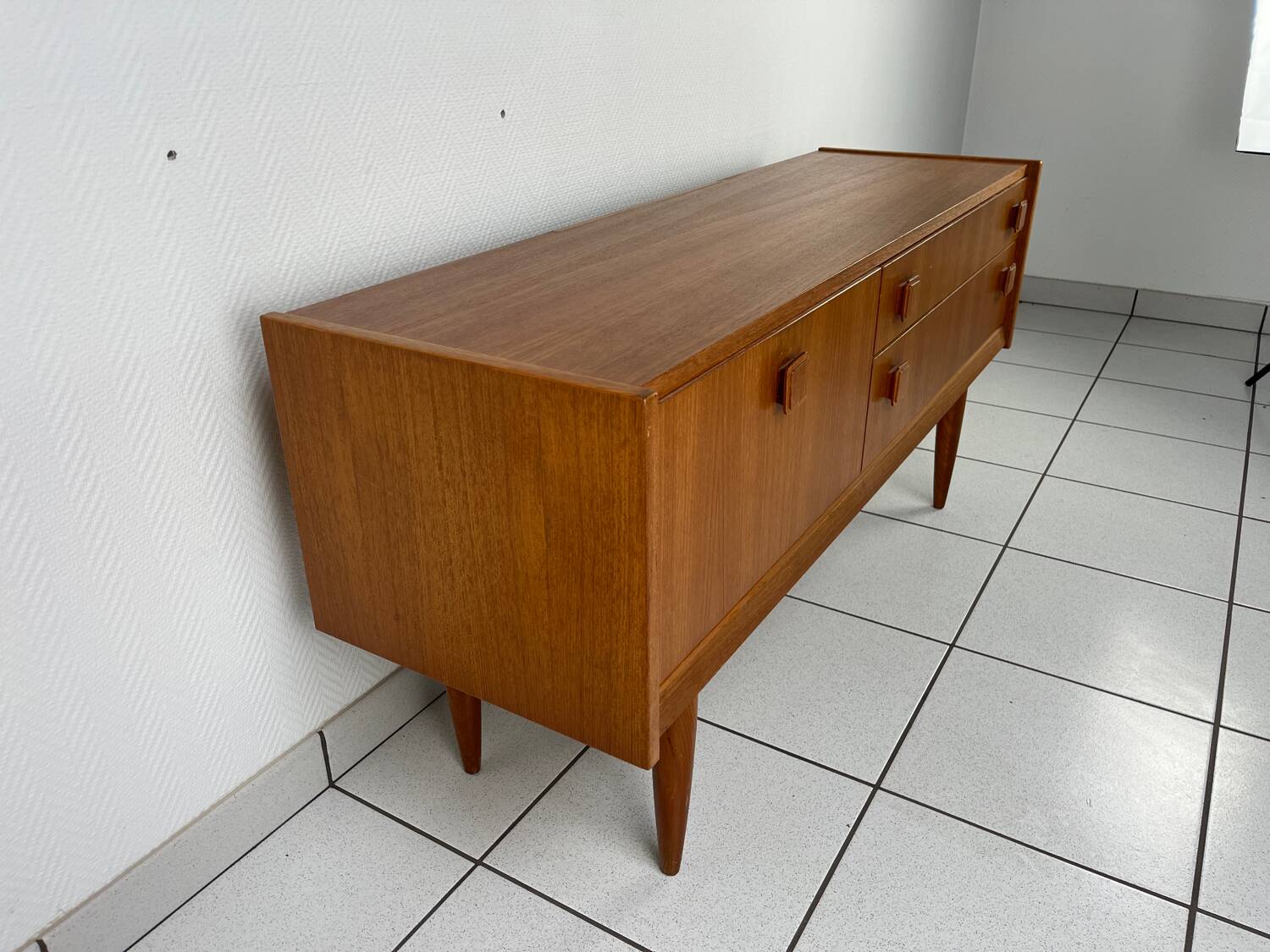 Scandinavian sideboard, teak TV unit.