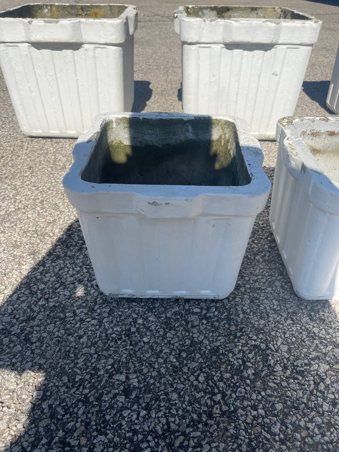 Élo France Square Planter / Flower Box - 1960'