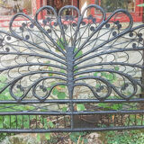 Black rattan headof
