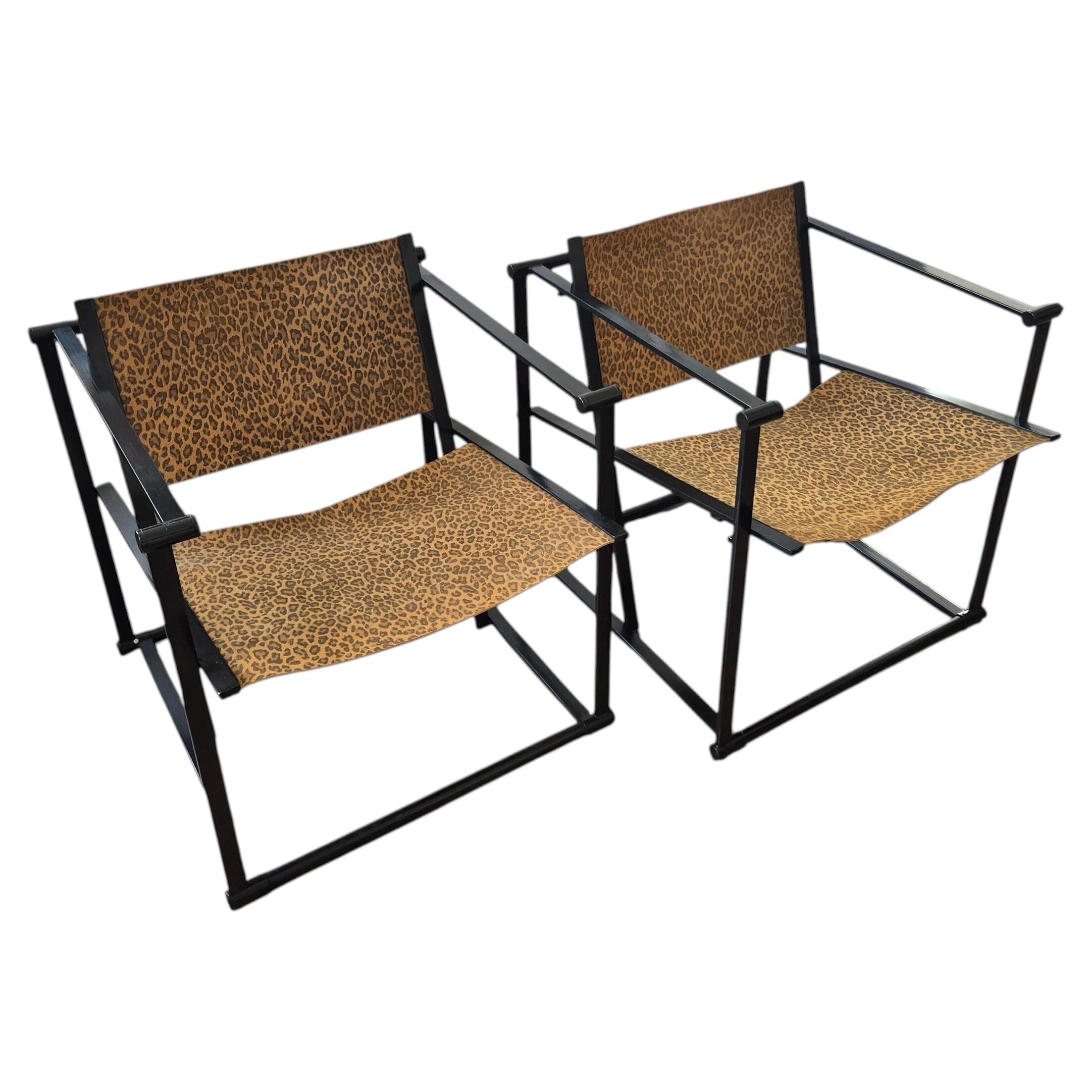 Ensemble de 2 fauteuils FM60 par Radboud Van Beekum, Pays-Bas 1980