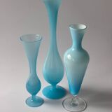 Vintage opaline vases
