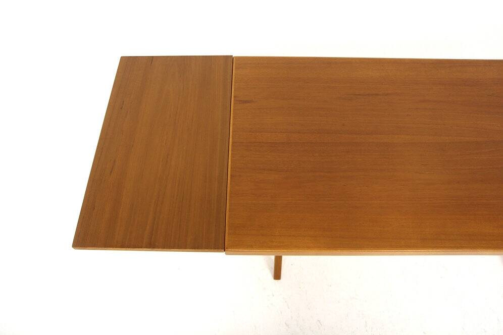 Scandinavian teak dining table, Treman, Sweden, 1960